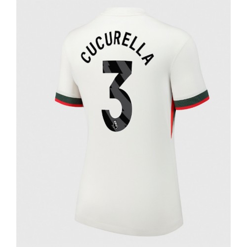 Fotbalové Dres Chelsea Marc Cucurella #3 Dámské Venkovní 2025-26 Krátký Rukáv